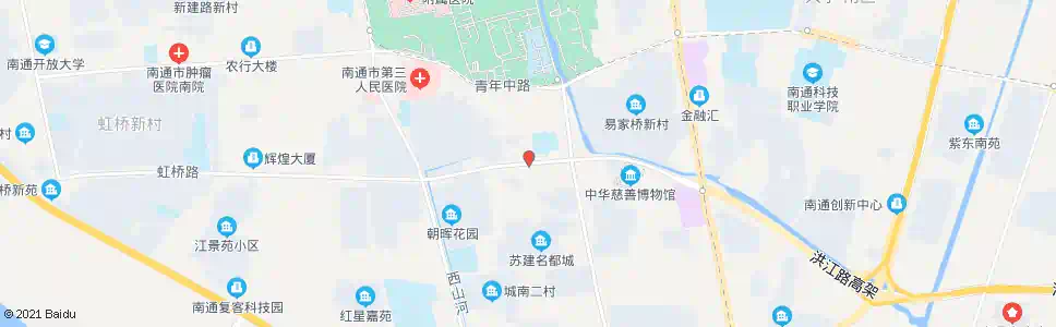 南通怡安花园易家桥中学_公交站地图_南通公交_妙搜公交查询2025