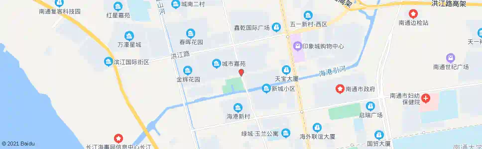 南通城山路沿河路口_公交站地图_南通公交_妙搜公交查询2025