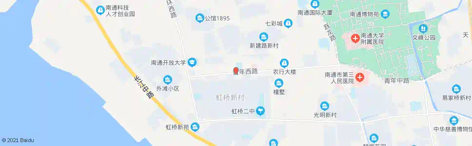 南通体育馆_公交站地图_南通公交_妙搜公交查询2025