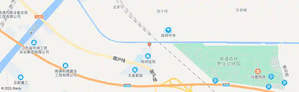 南通陈桥佳苑_公交站地图_南通公交_妙搜公交查询2025