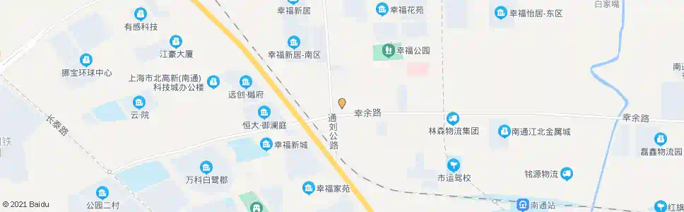 南通环美工贸园_公交站地图_南通公交_妙搜公交查询2025