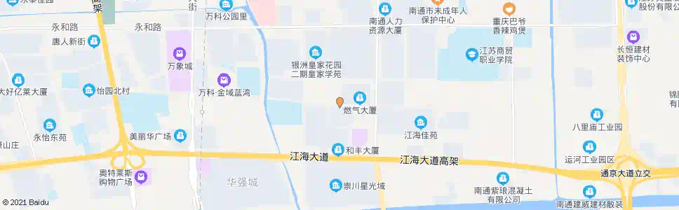 南通民安花苑_公交站地图_南通公交_妙搜公交查询2025