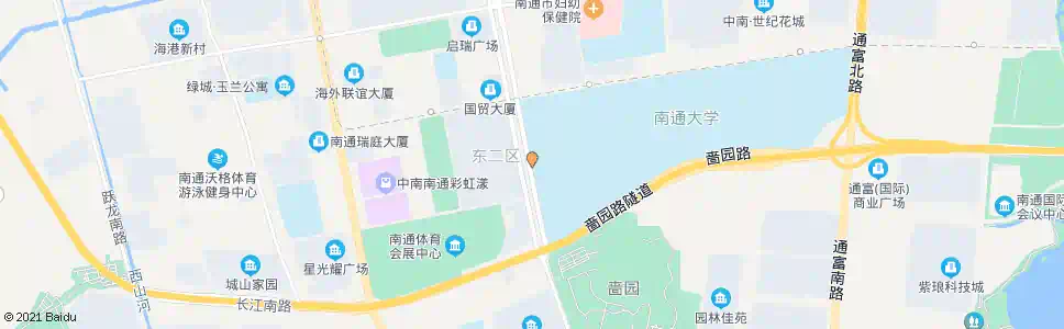 南通南通大学西门_公交站地图_南通公交_妙搜公交查询2025