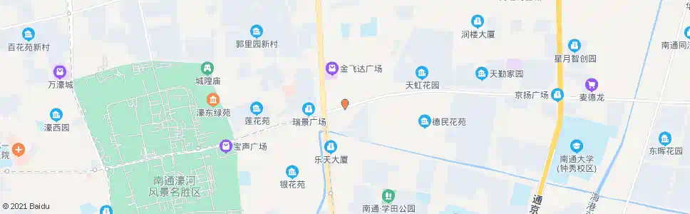 南通小石桥东_公交站地图_南通公交_妙搜公交查询2025