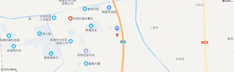 南通先锋驾校_公交站地图_南通公交_妙搜公交查询2025