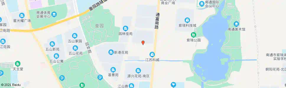 南通星月花园_公交站地图_南通公交_妙搜公交查询2025