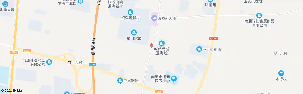 南通星河家园东_公交站地图_南通公交_妙搜公交查询2025