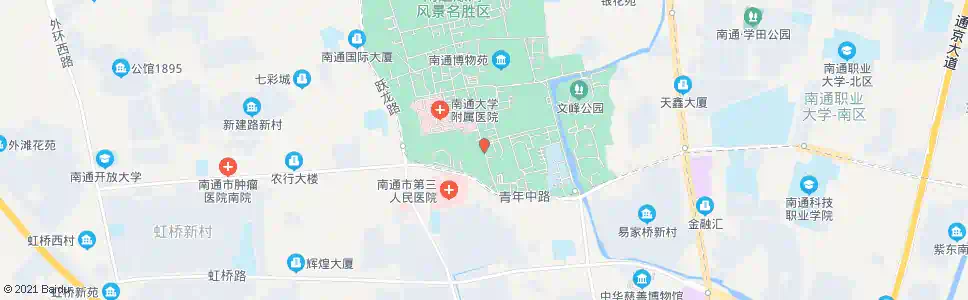 南通新城桥_公交站地图_南通公交_妙搜公交查询2025