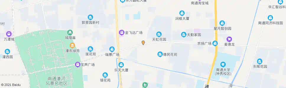 南通板桥新村_公交站地图_南通公交_妙搜公交查询2025