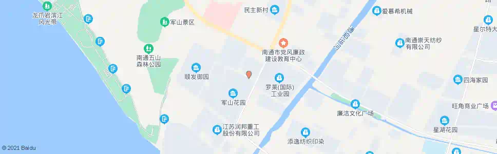 南通丽江路通富路西_公交站地图_南通公交_妙搜公交查询2025
