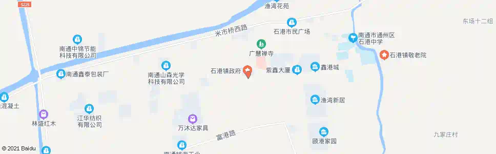 南通石港镇政府_公交站地图_南通公交_妙搜公交查询2025
