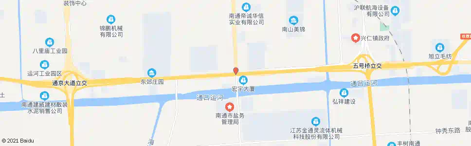 南通s335通富路路口_公交站地图_南通公交_妙搜公交查询2025