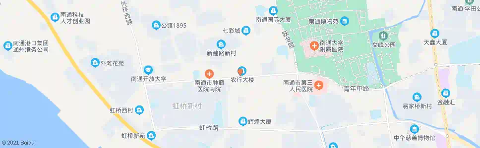 南通科技馆_公交站地图_南通公交_妙搜公交查询2025