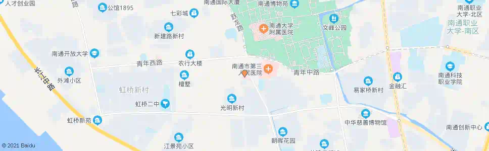 南通口腔医院_公交站地图_南通公交_妙搜公交查询2025