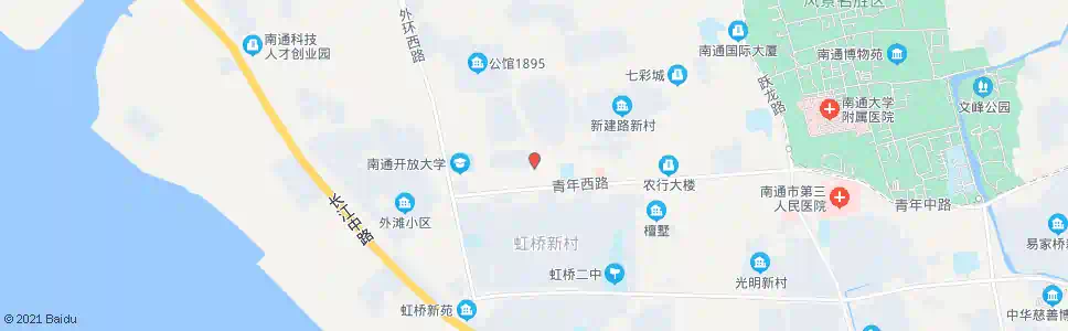 南通世伦路青年路北_公交站地图_南通公交_妙搜公交查询2025