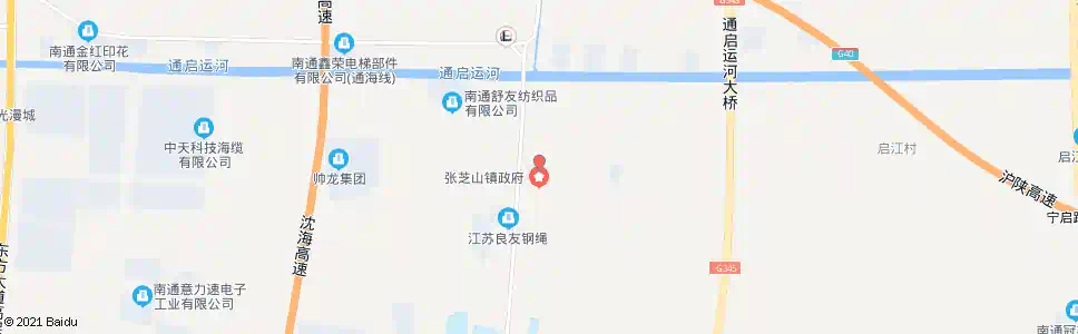 南通张芝山_公交站地图_南通公交_妙搜公交查询2025