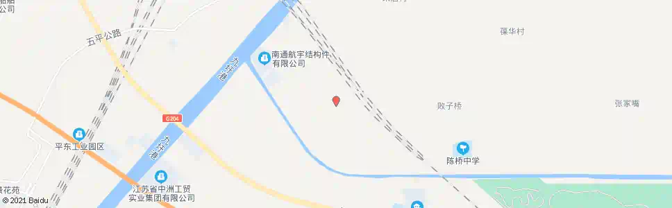 南通树北村服务站北_公交站地图_南通公交_妙搜公交查询2025