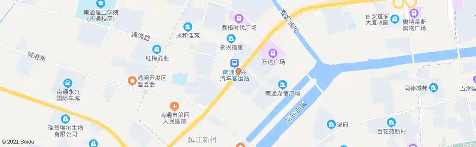 南通尚美家_公交站地图_南通公交_妙搜公交查询2025