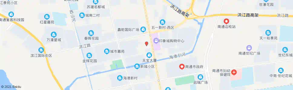 南通市行政中心南_公交站地图_南通公交_妙搜公交查询2025