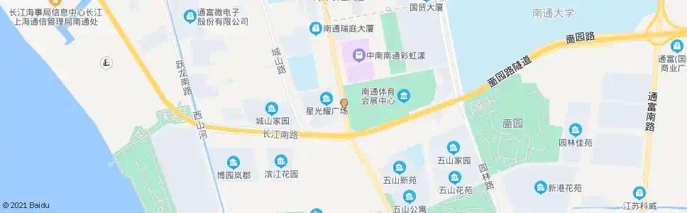 南通体育会展中心西_公交站地图_南通公交_妙搜公交查询2025