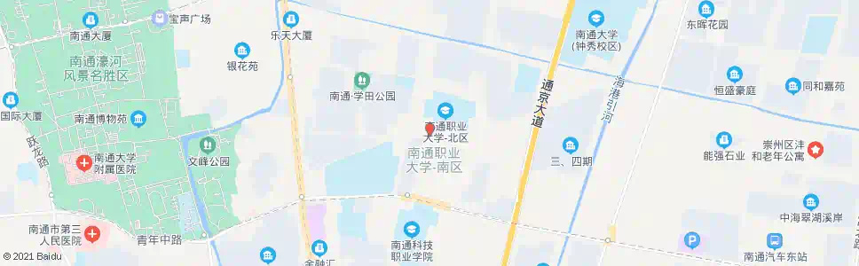 南通教育路五一路东_公交站地图_南通公交_妙搜公交查询2025