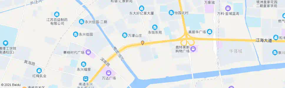 南通南憩亭大桥东_公交站地图_南通公交_妙搜公交查询2025