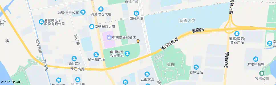 南通七星花园_公交站地图_南通公交_妙搜公交查询2025