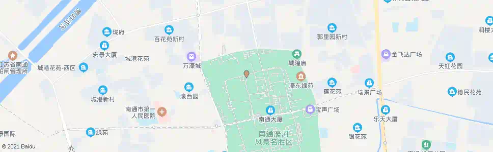 南通实小_公交站地图_南通公交_妙搜公交查询2025
