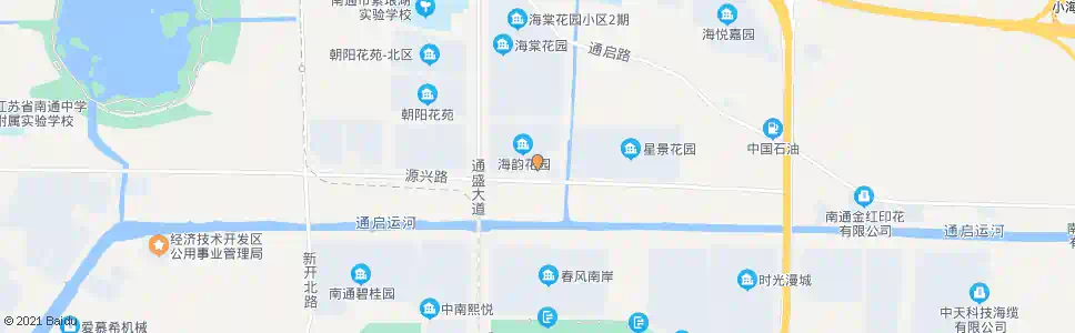 南通小海街办_公交站地图_南通公交_妙搜公交查询2025