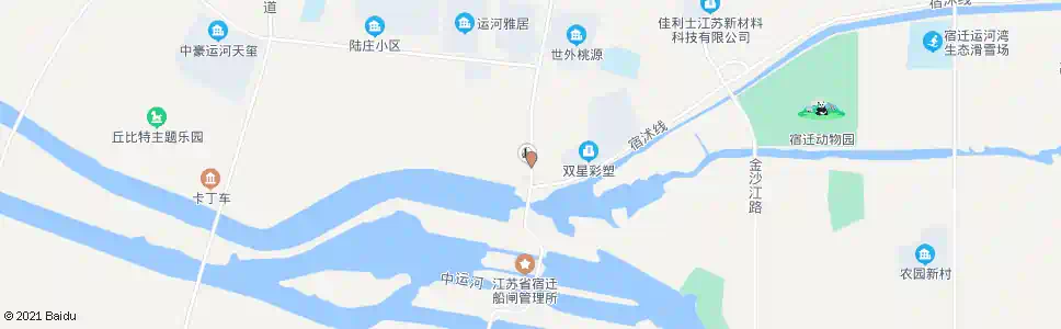 宿迁井头医院_公交站地图_宿迁公交_妙搜公交查询2025