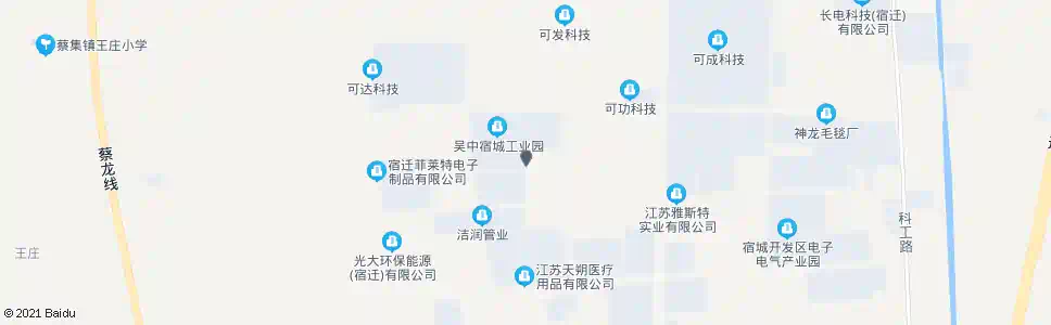 宿迁付庄_公交站地图_宿迁公交_妙搜公交查询2025