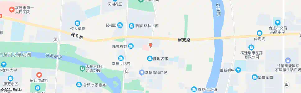 宿迁宿城区人民医院_公交站地图_宿迁公交_妙搜公交查询2025