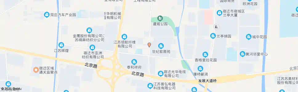 宿迁世纪庭苑_公交站地图_宿迁公交_妙搜公交查询2025