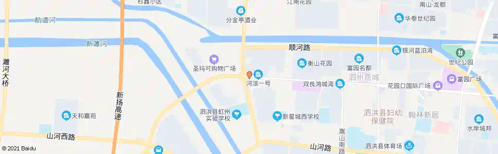 宿迁消防队(泗州西大街)_公交站地图_宿迁公交_妙搜公交查询2025