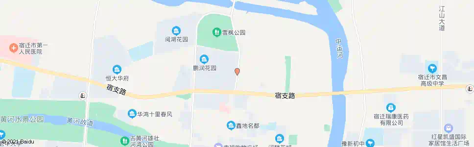 宿迁格林上郡东门_公交站地图_宿迁公交_妙搜公交查询2025