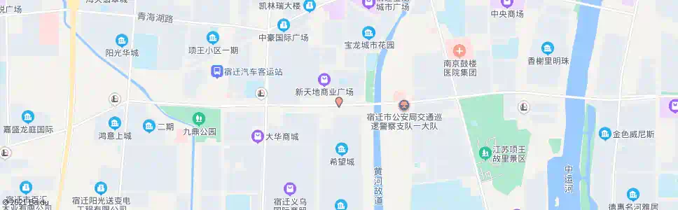 宿迁金色水岸_公交站地图_宿迁公交_妙搜公交查询2025
