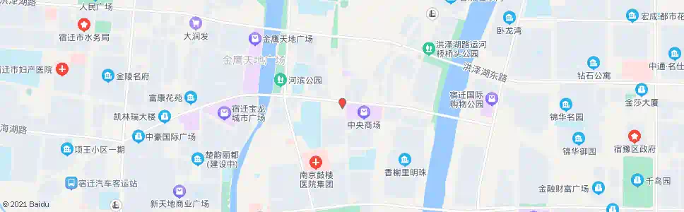 宿迁地一街_公交站地图_宿迁公交_妙搜公交查询2025