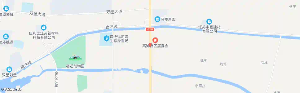 宿迁高滩小学_公交站地图_宿迁公交_妙搜公交查询2025