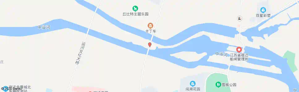 宿迁发展达道运河桥_公交站地图_宿迁公交_妙搜公交查询2025