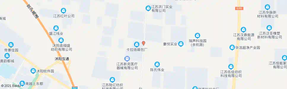 宿迁卡拉扬公司_公交站地图_宿迁公交_妙搜公交查询2025