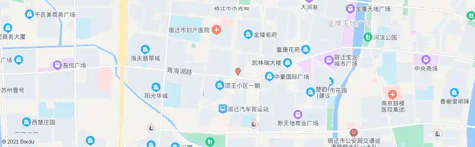 宿迁江苏银行_公交站地图_宿迁公交_妙搜公交查询2025