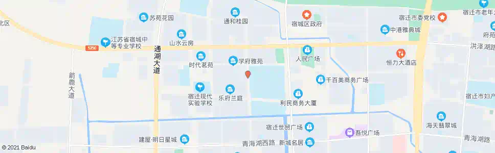 宿迁新宿中教师公寓_公交站地图_宿迁公交_妙搜公交查询2025