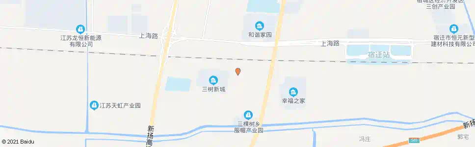宿迁三路车站_公交站地图_宿迁公交_妙搜公交查询2025