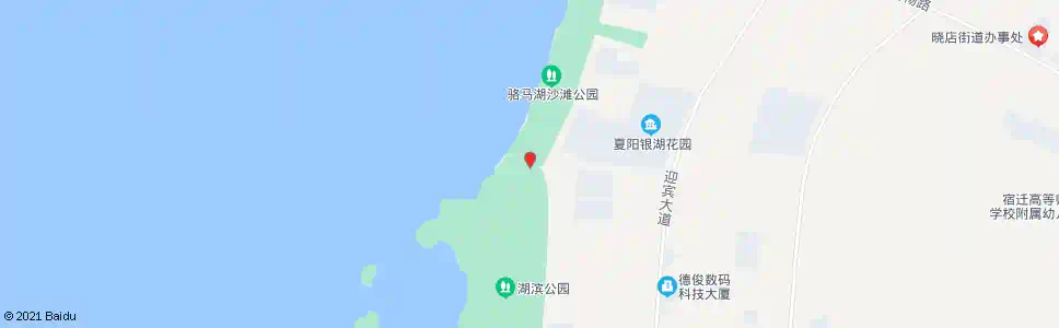 宿迁湖滨浴场_公交站地图_宿迁公交_妙搜公交查询2025
