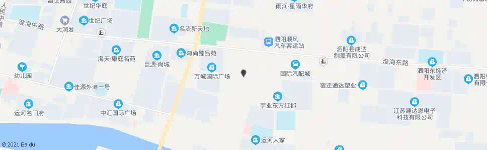 宿迁装饰城_公交站地图_宿迁公交_妙搜公交查询2025