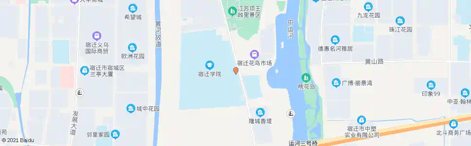 宿迁宿迁学院东门_公交站地图_宿迁公交_妙搜公交查询2025
