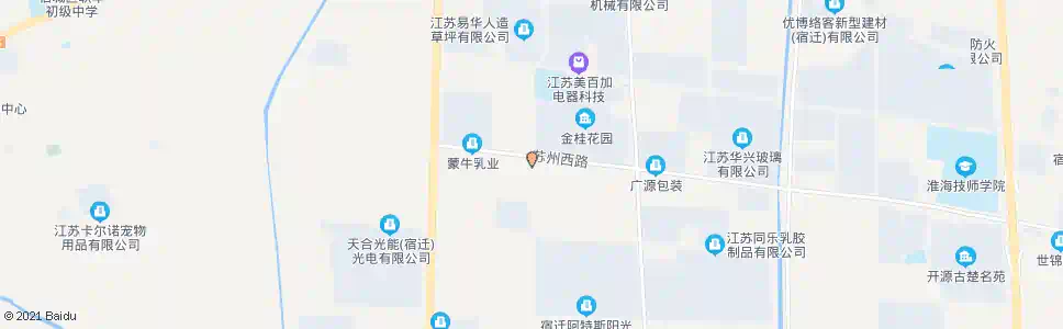 宿迁苏州路公交首末站_公交站地图_宿迁公交_妙搜公交查询2025