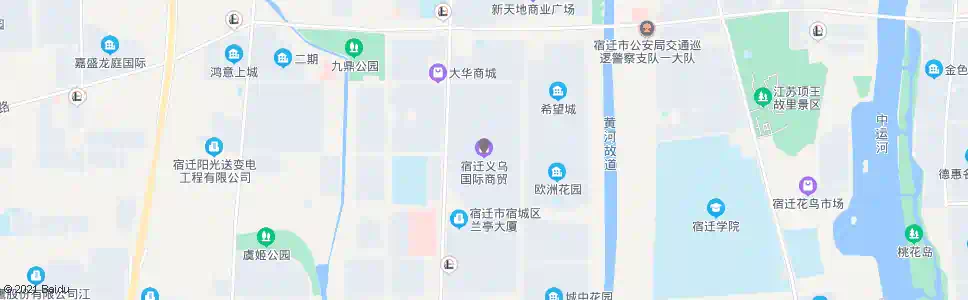 宿迁义乌国际商贸城_公交站地图_宿迁公交_妙搜公交查询2025