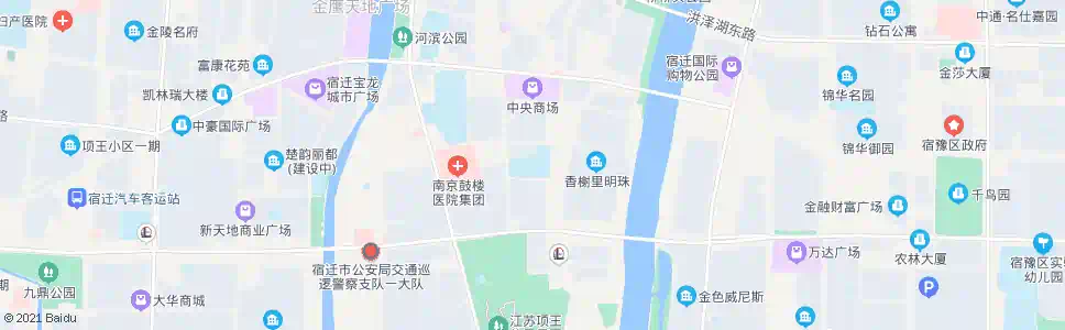 宿迁新实小_公交站地图_宿迁公交_妙搜公交查询2025