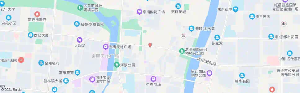 宿迁府东大厦_公交站地图_宿迁公交_妙搜公交查询2025